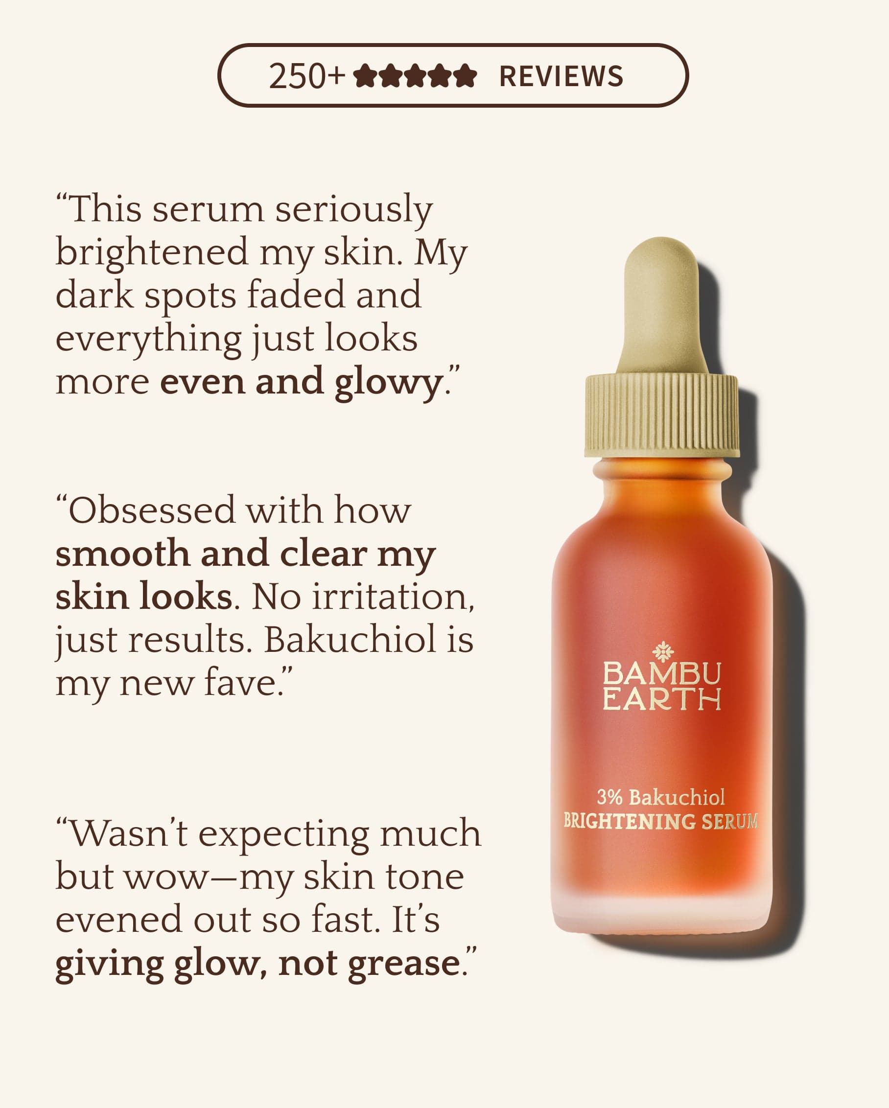 3% Bakuchiol BRIGHTENING SERUM
