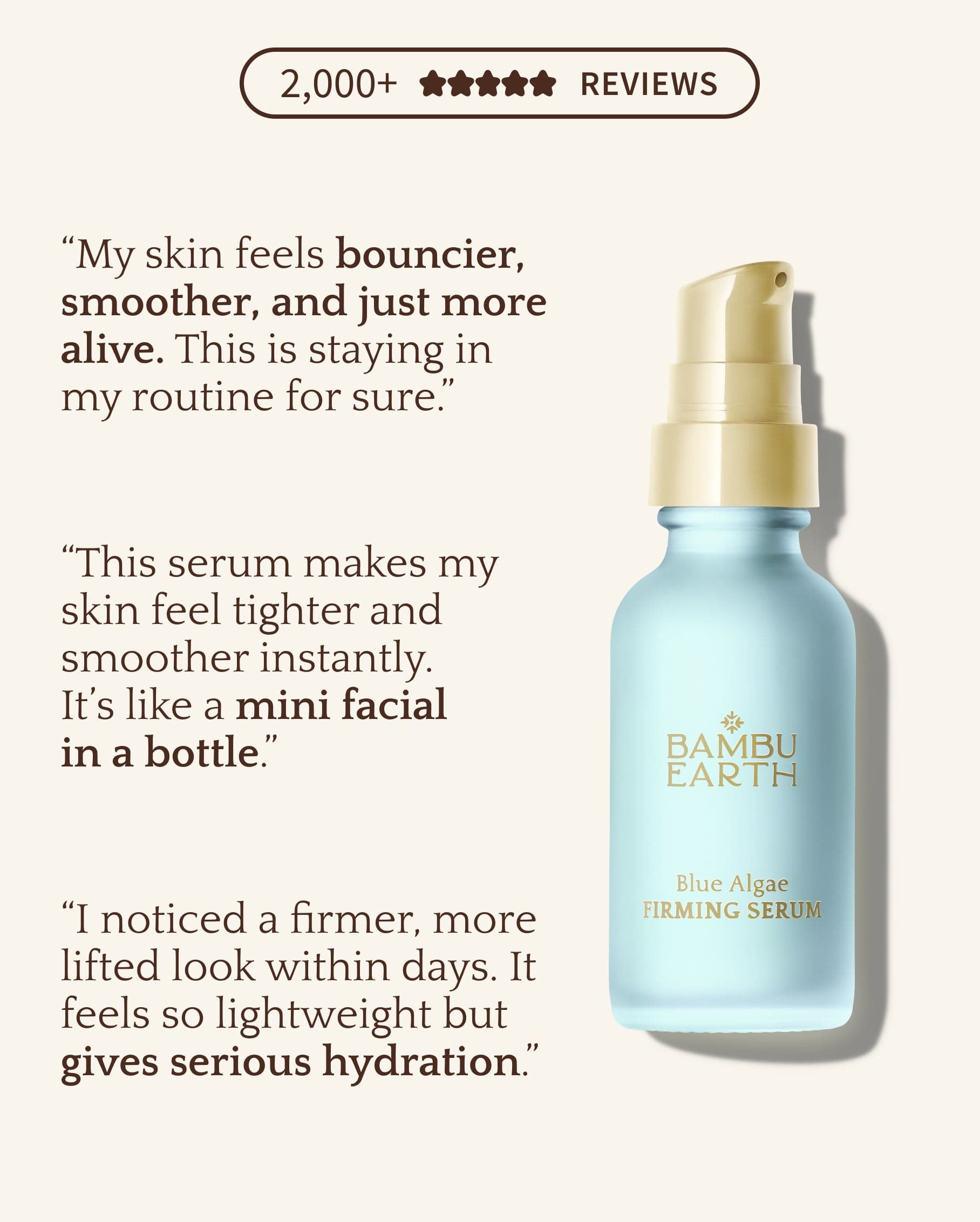 Blue Algae FIRMING SERUM