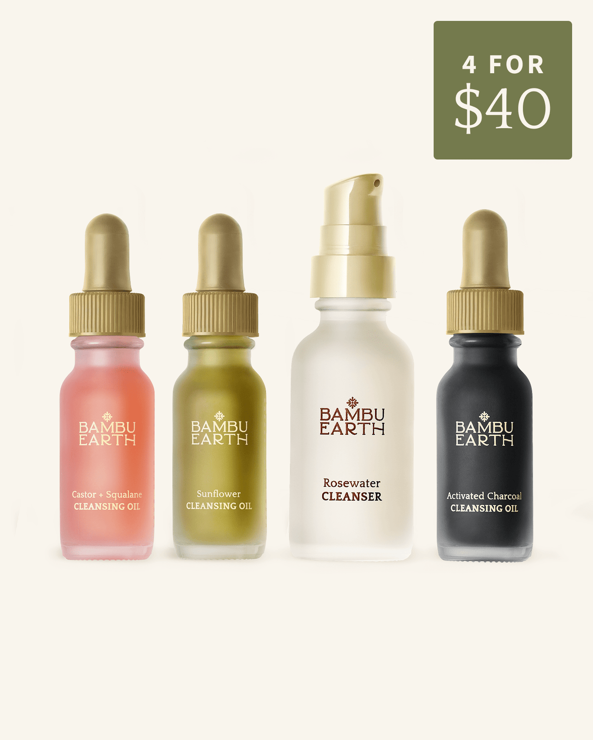 Mini-4 Cleanser Trial Kit