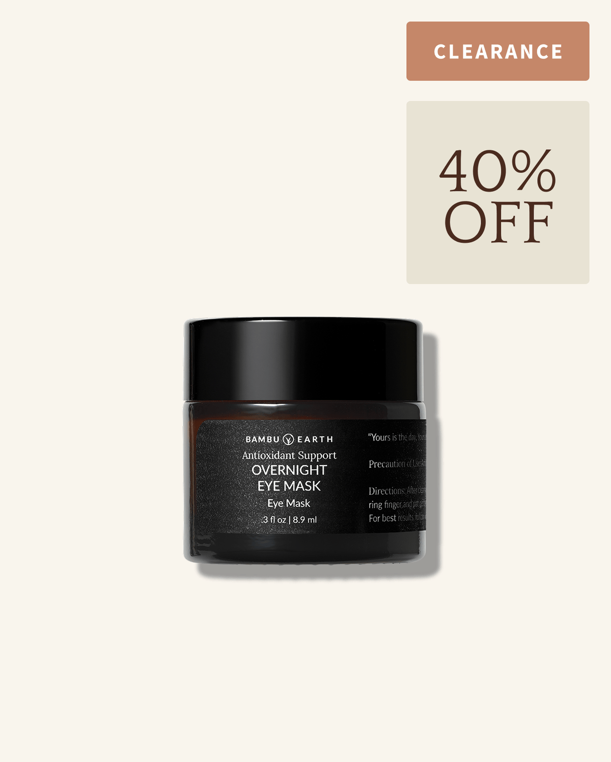 Antioxidant Support Overnight Eye Mask (Clearance)