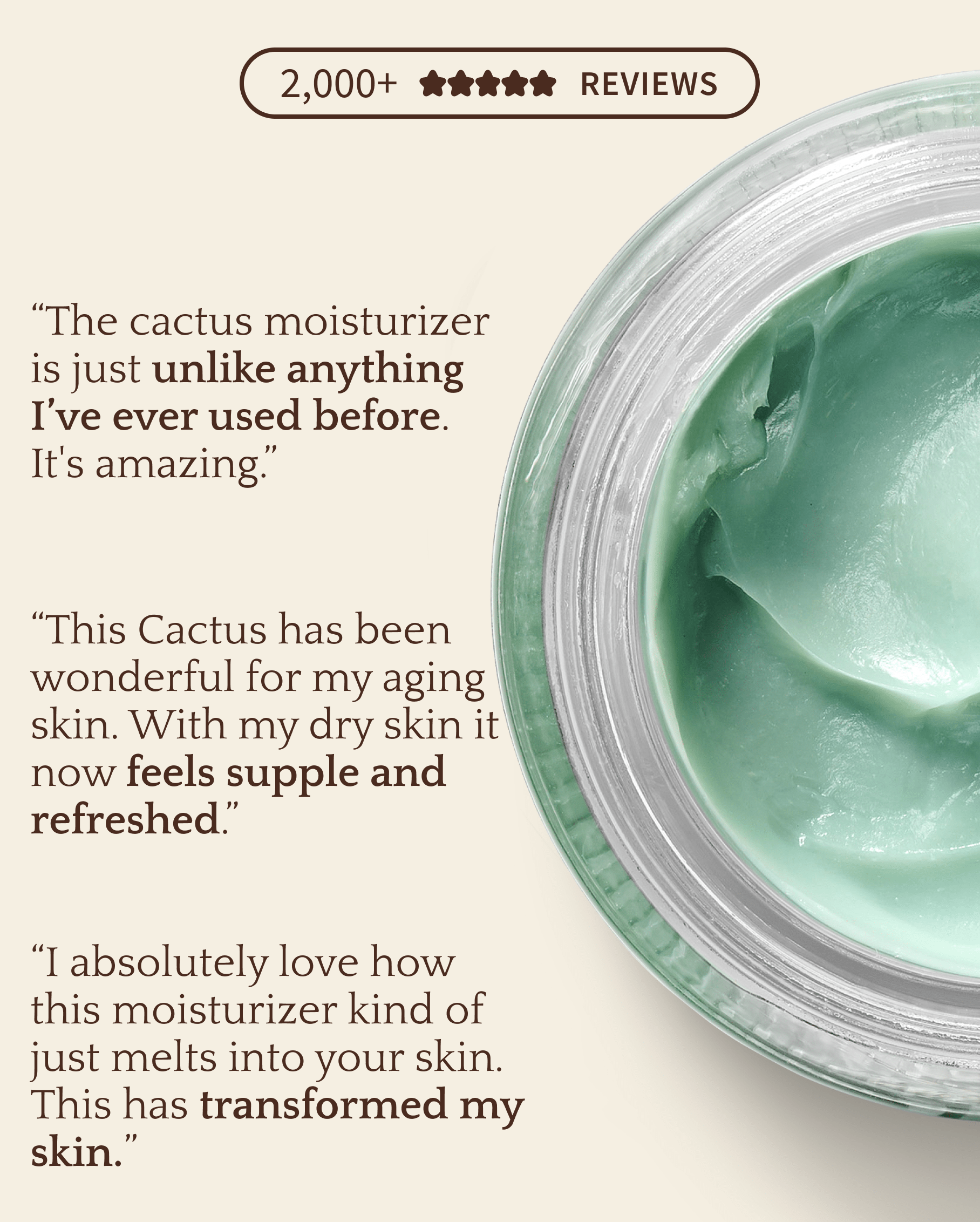 Intense Hydration CACTUS MOISTURIZER (Rebrand)
