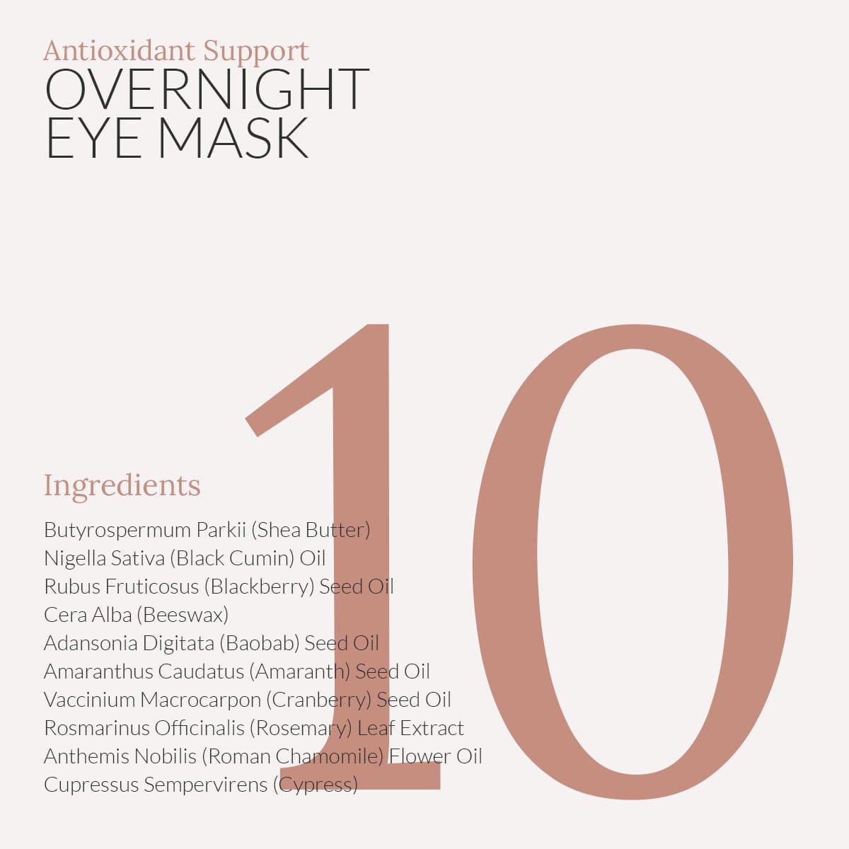 Antioxidant Support Overnight Eye Mask Gift